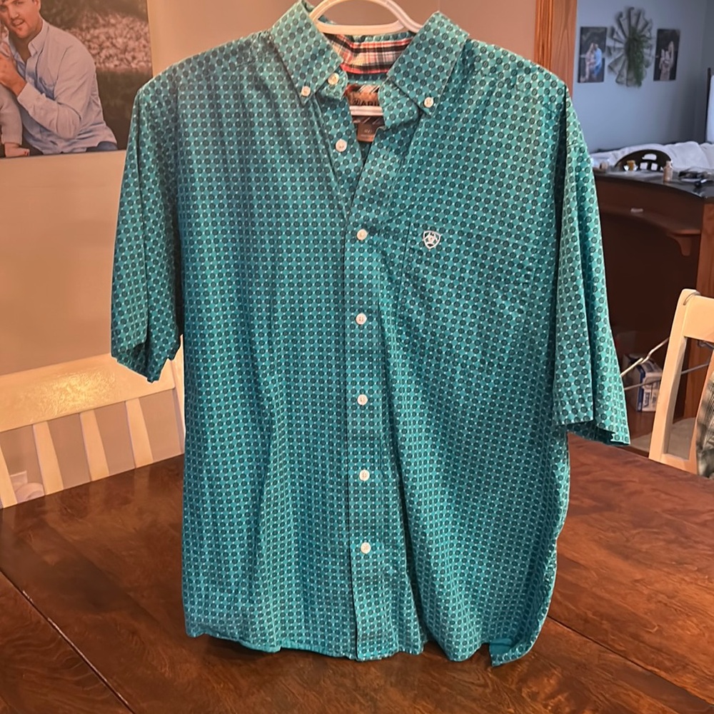 Ariat button up short sleeve